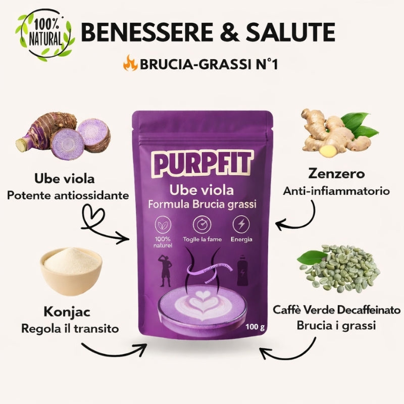 PURPFIT® - Ube Dimagrante, Energia ed Equilibrio