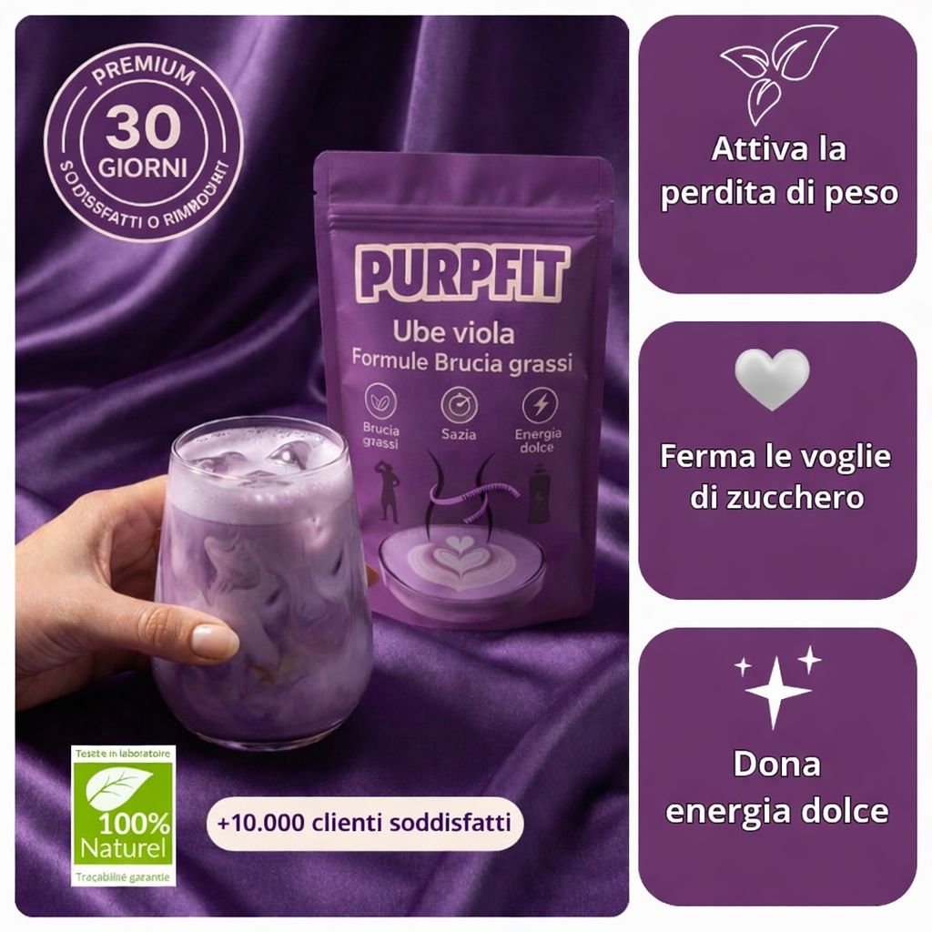 PURPFIT® - Ube Dimagrante, Energia ed Equilibrio